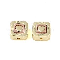 Сплав обшивки стойки с акриловыми бусинами&nbsp;FIND-B037-01G