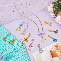 Маркеры стежка бабочка HJEW-AB00232