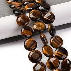 Природных тигровый глаз бисер нитей G-C159-A07-01