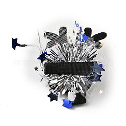 Заколка для волос из фетра с блестками на рождественскую тематику из крокодиловой кожи&nbsp;LS-PHAR-U002-01J