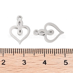 Не тускнеющие подвески из нержавеющей стали 316 STAS-C096-12G-P