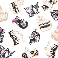 14 шт. 7 стиля подвески из эмалевого сплава&nbsp;ENAM-FS0002-63