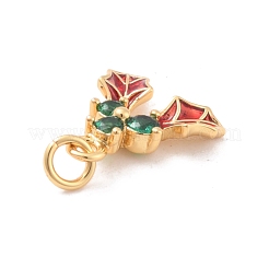 Экологически чистая латунь со стеклянными и эмалевыми подвесками&nbsp;KK-K268-27G