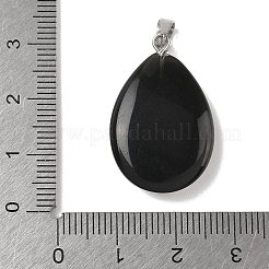 Природные подвески обсидиана&nbsp;G-P599-02P-08