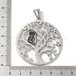 Strassanhänger aus Edelstahl 304&nbsp;STAS-U001-02ASG