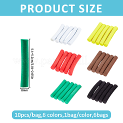 6袋6色のフォームストリップ  クラフト用品  コラム  ミックスカラー  51~52x8mm  1bag /カラー&nbsp;AJEW-FH0009-35A