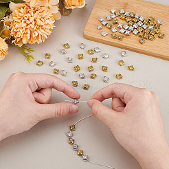 100 шт. 2 цвета бусины из сплава в тибетском стиле FIND-AR0004-81