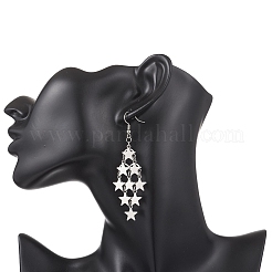 Серьги-подвески из нержавеющей стали 304&nbsp;EJEW-TA00771-02