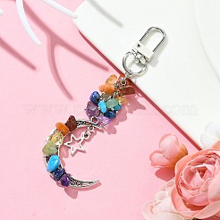 Подвески из синтетических и натуральных драгоценных камней HJEW-JM01853-02