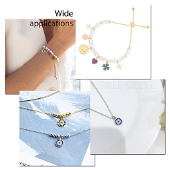 Подвески из легкого позолоченного сплава&nbsp;ENAM-FH0001-02LG