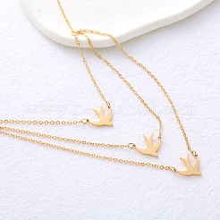 Подвеска из нержавеющей стали в виде свободной птицы LH7241