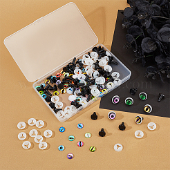 Ремесло пластиковые куклы глаза мягкую игрушку глаза DIY-PH0009-37