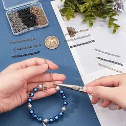 90 прядь 3 цвета удлинитель цепи из нержавеющей стали 304&nbsp;STAS-UN0032-29