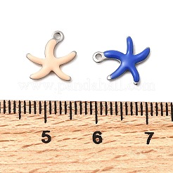 Breloques en émail en acier inoxydable 304&nbsp;X-STAS-Q363-14D-P