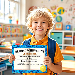 1 комплект обладателей сертификатов о награждении&nbsp;DIY-DO0001-12B