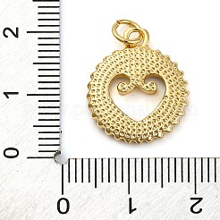 Латунь эмаль подвески&nbsp;KK-K339-07G-02