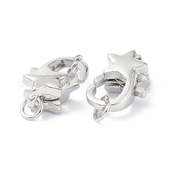 Экологичные латунные застежки в виде когтей лобстера&nbsp;KK-C221-06P