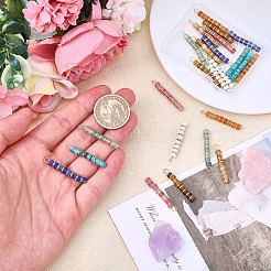 24 шт. 8 стиля подвески из натуральных драгоценных камней&nbsp;PALLOY-CA00030