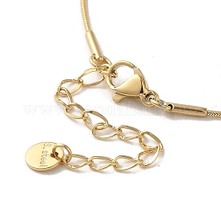 Цепи-змейки из нержавеющей стали 304 с вакуумным покрытием PVD NJEW-C045-06B-G