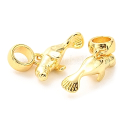 Латунные европейские подвески с подвесками KK-M247-05G