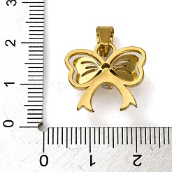 Подвески из нержавеющей стали 304 с кубическим цирконием STAS-U018-01G