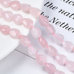Природного розового кварца нитей бисера G-R406-8x10-01-01