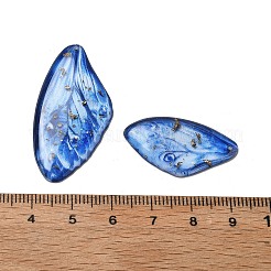 4 шт. подвески в виде крыльев бабочки из прозрачной эпоксидной смолы RESI-C057-01C