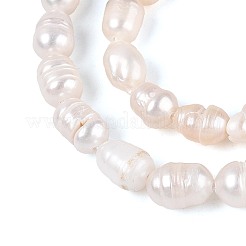 Нити из натурального культивированного пресноводного жемчуга&nbsp;PEAR-N029-01B
