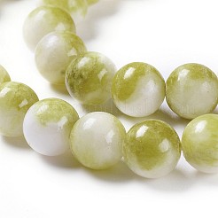 Natur persische Jade Perlen Stränge&nbsp;G-D434-8mm-29