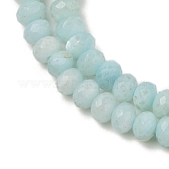 Hebras de cuentas teñidas de concha natural de agua dulce&nbsp;SHEL-R100-13A-02