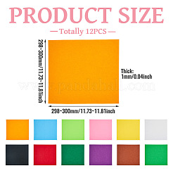 12 pièce de tissu non tissé&nbsp;DIY-TAC0016-66A