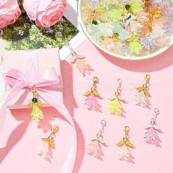 30 шт. 6 стильных акриловых подвесных украшений&nbsp;HJEW-FS00073