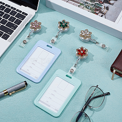 4 шт. рулон значков из цветочного сплава&nbsp;HJEW-NB00302