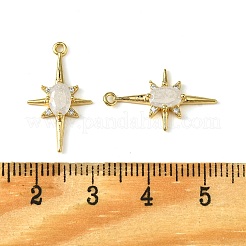 Латунные микро проложить кубического циркония подвески&nbsp;LS-KK-M277-08G-04