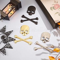 Наклейки на автомобиль из цинкового сплава DIY-FH0001-005