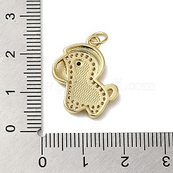 Латунные микро проложить кубического циркония подвески&nbsp;KK-Q808-01G