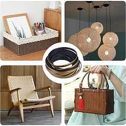 Пэ пластик имитация ротанга плетение KY-GF0001-44B