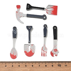 Colgantes grandes de acrílico impresos de halloween&nbsp;AC-CBA447D-02