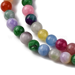 Натуральный белый нефритовые четки G-G766-A-05