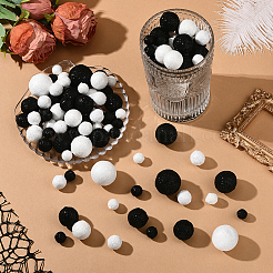 160 шт. 10 вида блестящих пенопластовых шариков&nbsp;DIY-SP0005-57