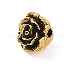 Сплавочные овальные бусины тибетского стиля  FIND-C060-014AG