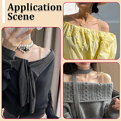 Железные бретельки бюстгальтера&nbsp;DIY-WH20013-76G