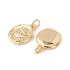 Латунь подвески&nbsp;KK-D019-21G