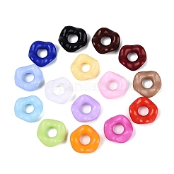 Perline europei acrilici opachi&nbsp;OACR-Q197-07-A