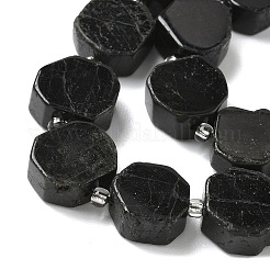 Натуральный черный турмалин бисер нитей G-I394-D17