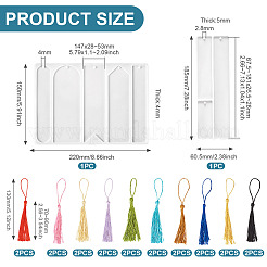 Силиконовые Молды для закладок с силуэтами своими руками&nbsp;DIY-TA0011-65