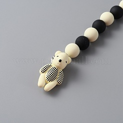 Sangles mobiles en perles acryliques&nbsp;MOBA-WH0003-29B