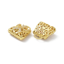 Латунные подвески с фианитами&nbsp;KK-B047-20G