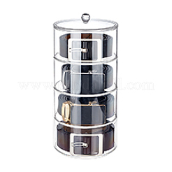 Boîte de rangement pour ceinture en acrylique à 4 couche&nbsp;AJEW-WH0248-910