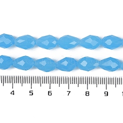 Гальванические стекляныне бусины&nbsp;EGLA-N013-J8mm-D05